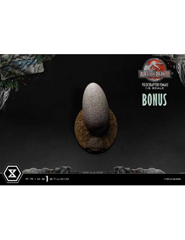 Jurassic Park III Estatua Legacy Museum Collection 1/6 Velociraptor Female Bonus Version 44 cm
