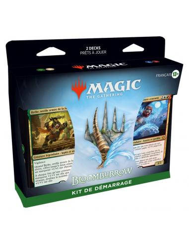 Magic the Gathering Bloomburrow Caja de Kits de inicio de 2024 (12) francés