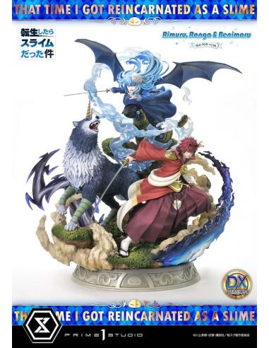 That Time I Got Reincarnated as a Slime Concept Masterline Series Estatua 1/6 Rimuru, Ranga and Benimaru Deluxe Version 59 cm