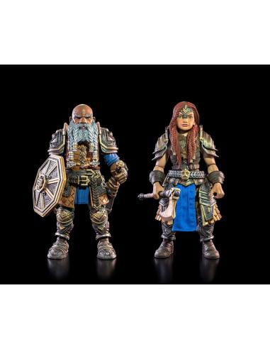 Mythic Legions: Rising Sons Pack de 2 Figuras Exiles From Under the Mountain 15 cm