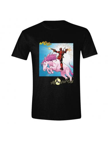Deadpool Camiseta Unicorn Battle talla XL