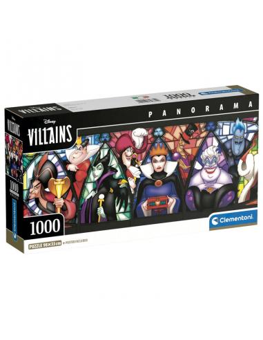 Puzzle panorama Villanas Disney 1000pzs