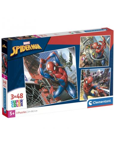 Puzzle Spiderman Marvel 3x48pzs