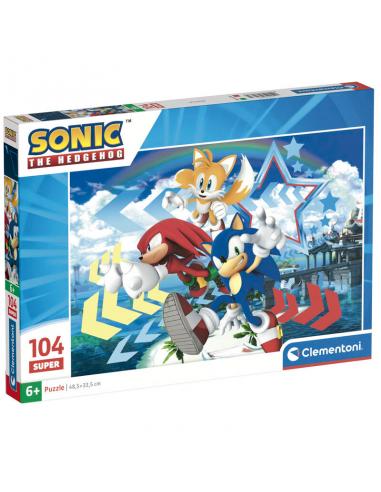 Puzzle Sonic the Hedgehog 104pzs