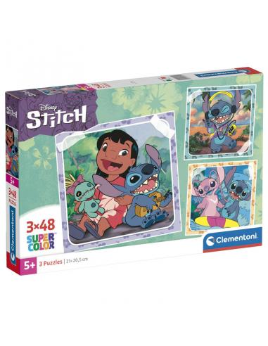 Puzzle Stitch Disney 3x48pzs