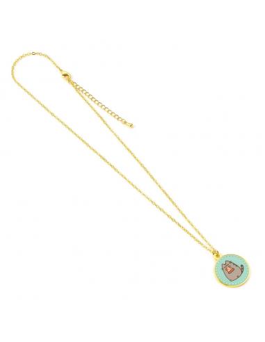 Pusheen Collar con Colgante Blue Pizza
