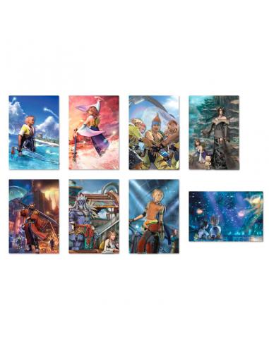 Set 8 tarjetas Final Fantasy X