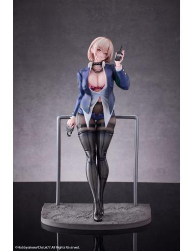 Original Illustration Estatua PVC 1/6 Naughty Police Woman Illustration by CheLA77 Limited Edition 27 cm