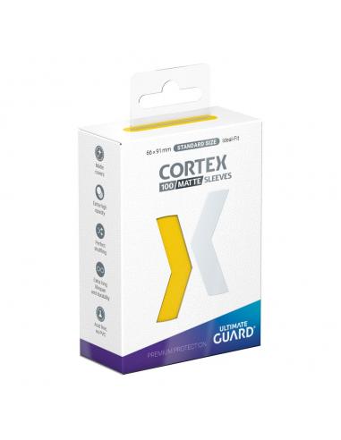 Ultimate Guard Cortex Sleeves Tamaño Estándar Matte Yellow (100)