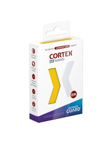 Ultimate Guard Cortex Sleeves Tamaño Japonés Yellow (60)
