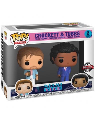 Set 2 figuras POP Miami Vice Crockett and Tubbs Exclusive