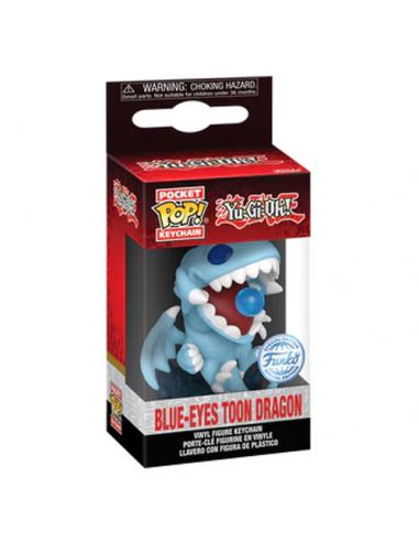Llavero Pocket POP Yu-Gi-Oh Blue-Eyes Toon Dragon Attack