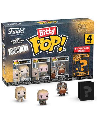 Blister 4 figuras Bitty POP El Señor de los Anillos Galadriel