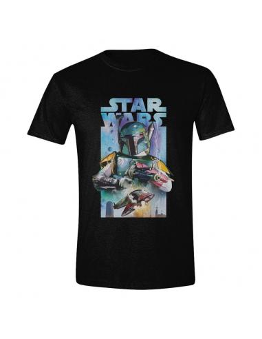 Star Wars Camiseta Boba Fett Poster talla L