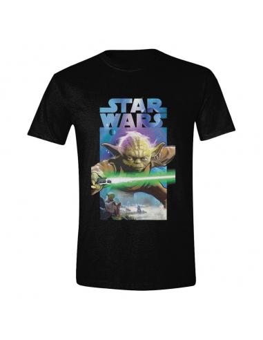 Star Wars Camiseta Yoda Poster talla M
