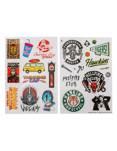Stranger Things Pegatina Pack Season 4