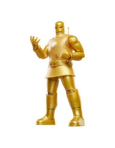 Iron Man Marvel Legends Figura Iron Man (Model 01-Gold) 15 cm