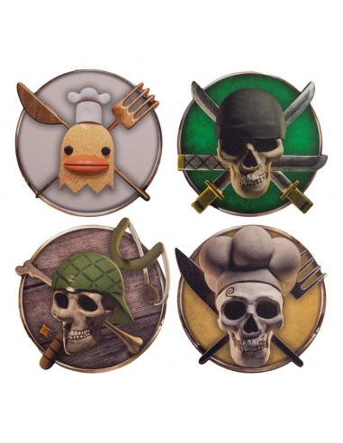 One Piece Pack de 4 Posavasos Characters #2