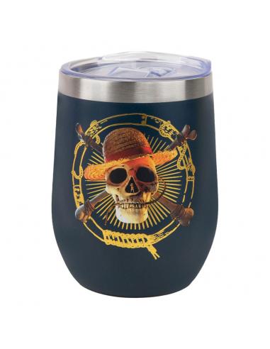 One Piece Taza de Viaje Luffy