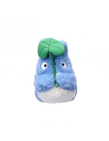 Mi vecino Totoro Nakayoshi Figura de peluche Medium Totoro with leaf 20 cm