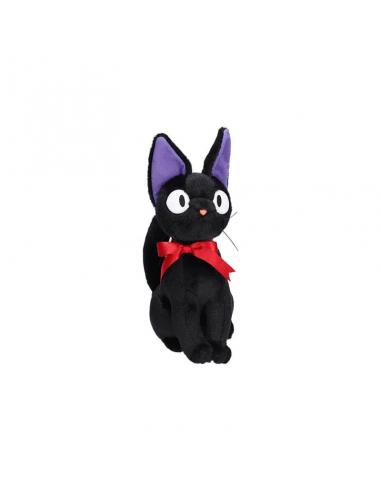 Majo no Takkyubin Figura de peluche Jiji Sitting M 32 cm