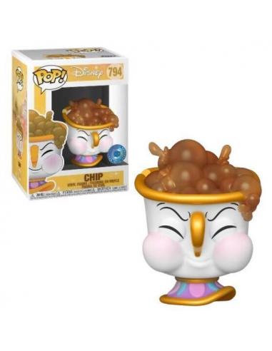 Funko POP Disney La Bella y la Bestia Chip Exclusive