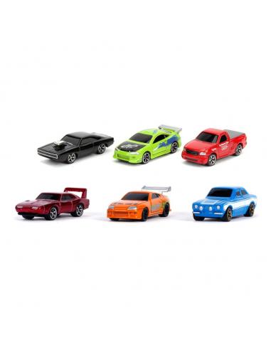 A Todo Gas mini vehículos Nano Hollywood Cars Diecast Display (24)