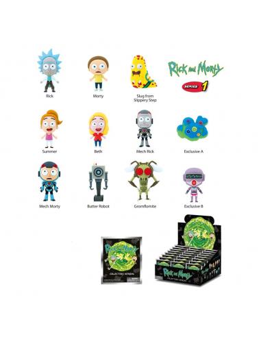 Rick and Morty Colgantes PVC Series 1 Expositor (24)