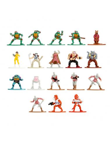 Minecraft Pack de 18 Figuras Nano Metalfigs Diecast Wave 2 4 cm
