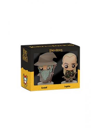 Set 2 figuras sd toys pokis el señor de los anillos gandalf y legolas