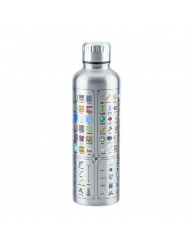 Botella metalica paladone minecraft inventario