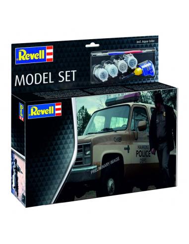 Stranger Things Kit completo de Maqueta 1/25 1985 Chevrolet K5 Blazer 19 cm