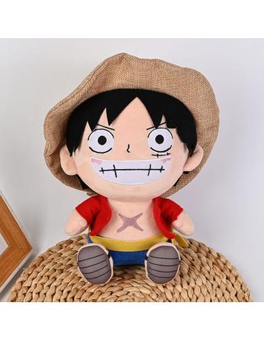 One Piece Peluche Monkey D. Luffy Gear 5 New World Ver. 20 cm