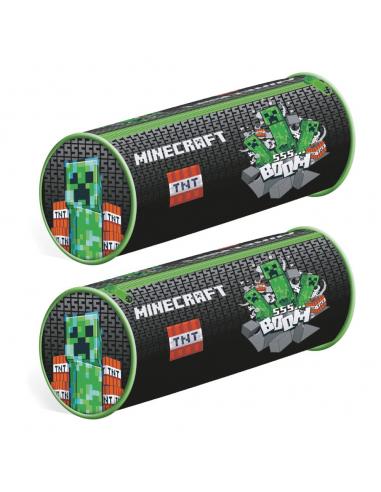Minecraft Estuche para lápices Barrel