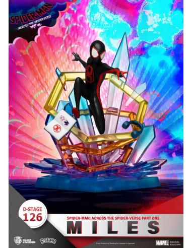 Marvel Diorama PVC D-Stage Spider-Man: Across the Spider-Verse Part One-Miles 15 cm