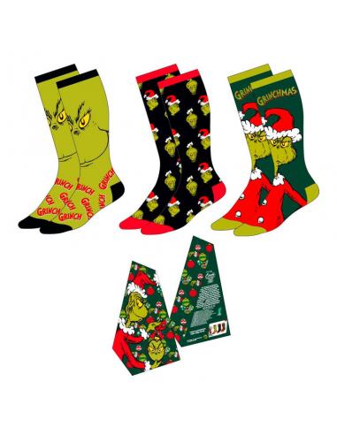 Set 3 calcetines Grinch