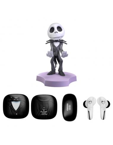 Set soporte + auriculares inalambricos Jack Pesadilla Antes de Navidad Disney