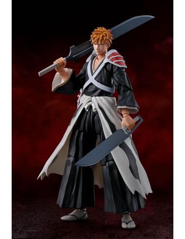 Bleach: Thousand-Year Blood War Figura S.H. Figuarts Ichigo Kurosaki Dual Zangetsu 16 cm