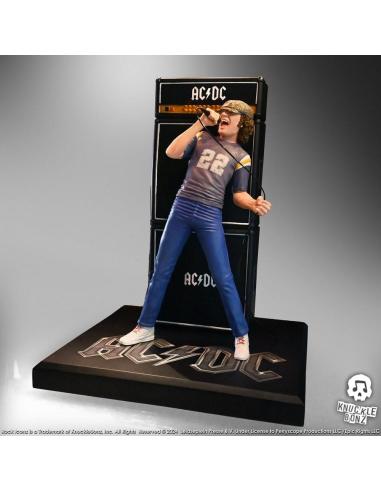AC/DC Estatua Rock Iconz Brian Johnson 23 cm
