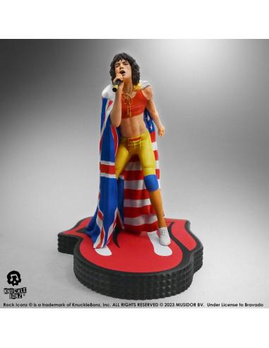 The Rolling Stones Estatua Rock Iconz Mick Jagger (Tattoo You Tour 1981) 22 cm