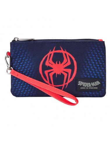 Marvel by Loungefly Monedero Spider-Verse Miles Morales AOP Wristlet