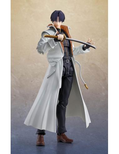 Rurouni Kenshin: Meiji Swordsman Romantic Story Figura S.H. Figuarts Aoshi Shinomori 17 cm