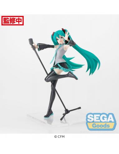 Hatsune Miku Series Estatua Luminasta PVC Project DIVA MEGA39's 15th DIVA Ver. 18 cm