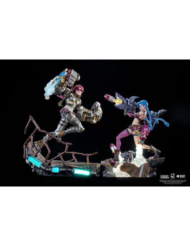 League of Legends Pack de 2 Estatuas 1/6 Vi & Jinx