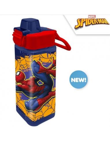 Cantimplora Cuadrada Spideram Marvel 500ml
