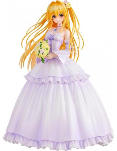 To Love-Ru Darkness Estatua PVC 1/7 Golden Darkness Wedding Dress Ver. 23 cm