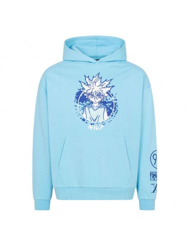Hunter x Hunter Sudadera capucha Graphic Blue talla S