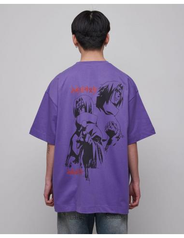 Naruto Shippuden Camiseta Graphic Purple talla XL