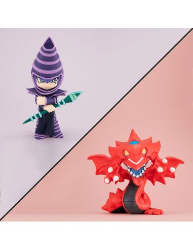 Yu-Gi-Oh! Duel Monsters Estatuas PVC Megatoon Slifer the Sky Dragon & Dark Magician (with gift)