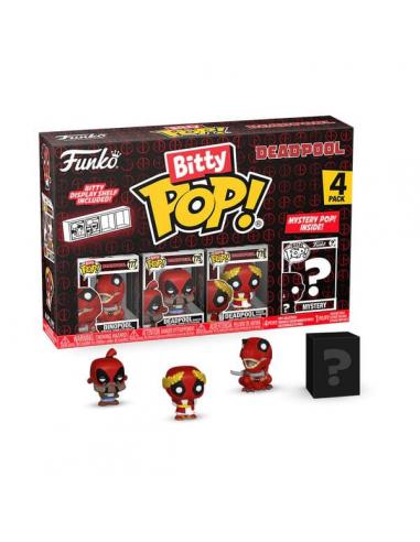 Deadpool Pack de 4 Figuras Bitty POP! Vinyl Dinopool 2,5 cm